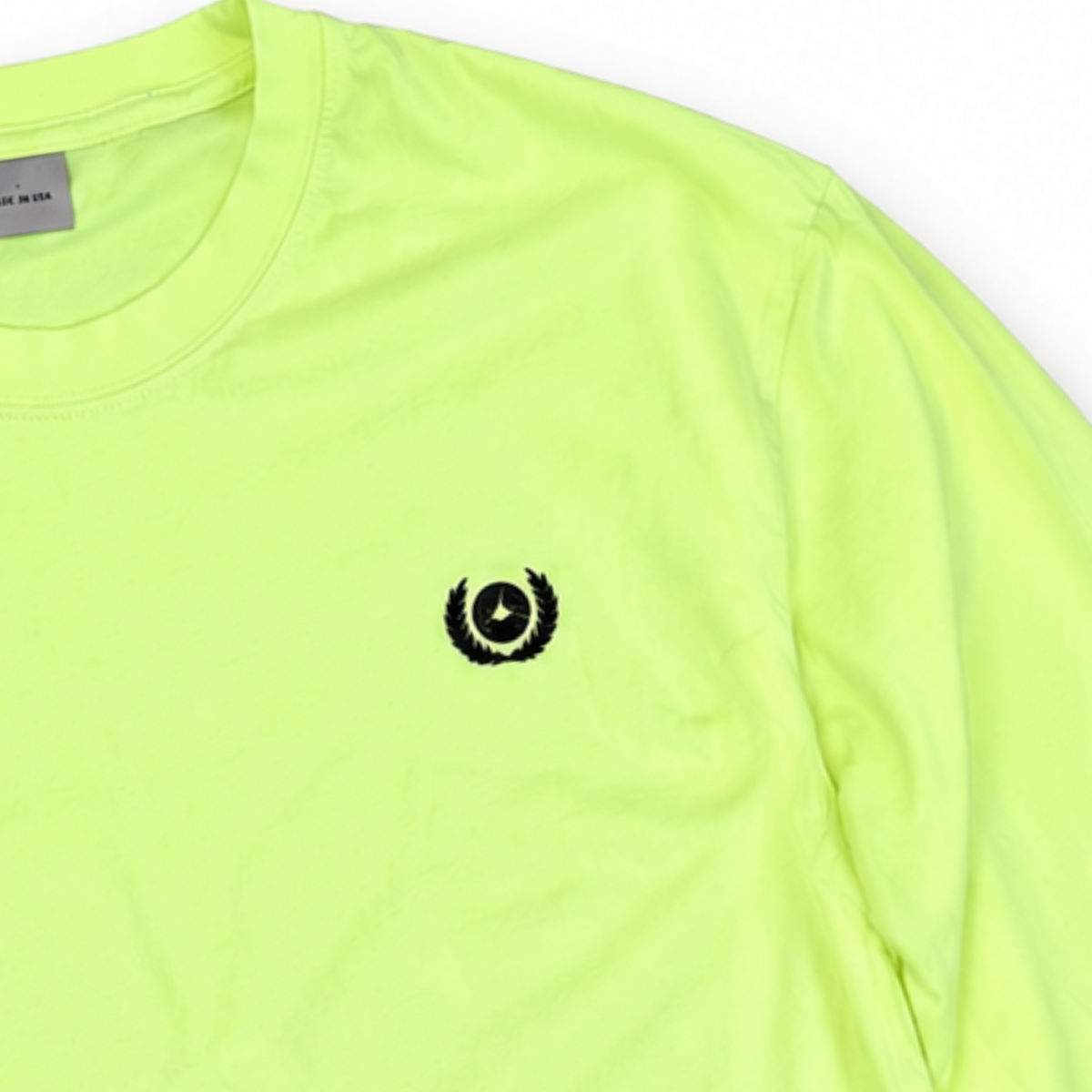 Kanye West adidas Yeezy Calabasas Long Sleeve Tee Frozen Yellow 2017 (USED)