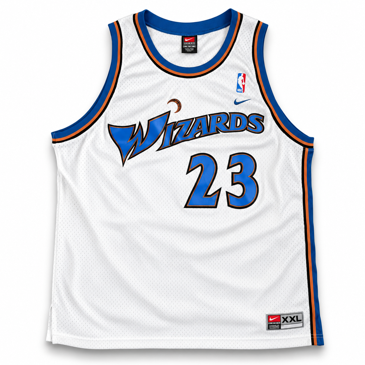 Nike Washington Wizards Micheal Jordan Swingman Vintage Jersey White 2002 (USED)