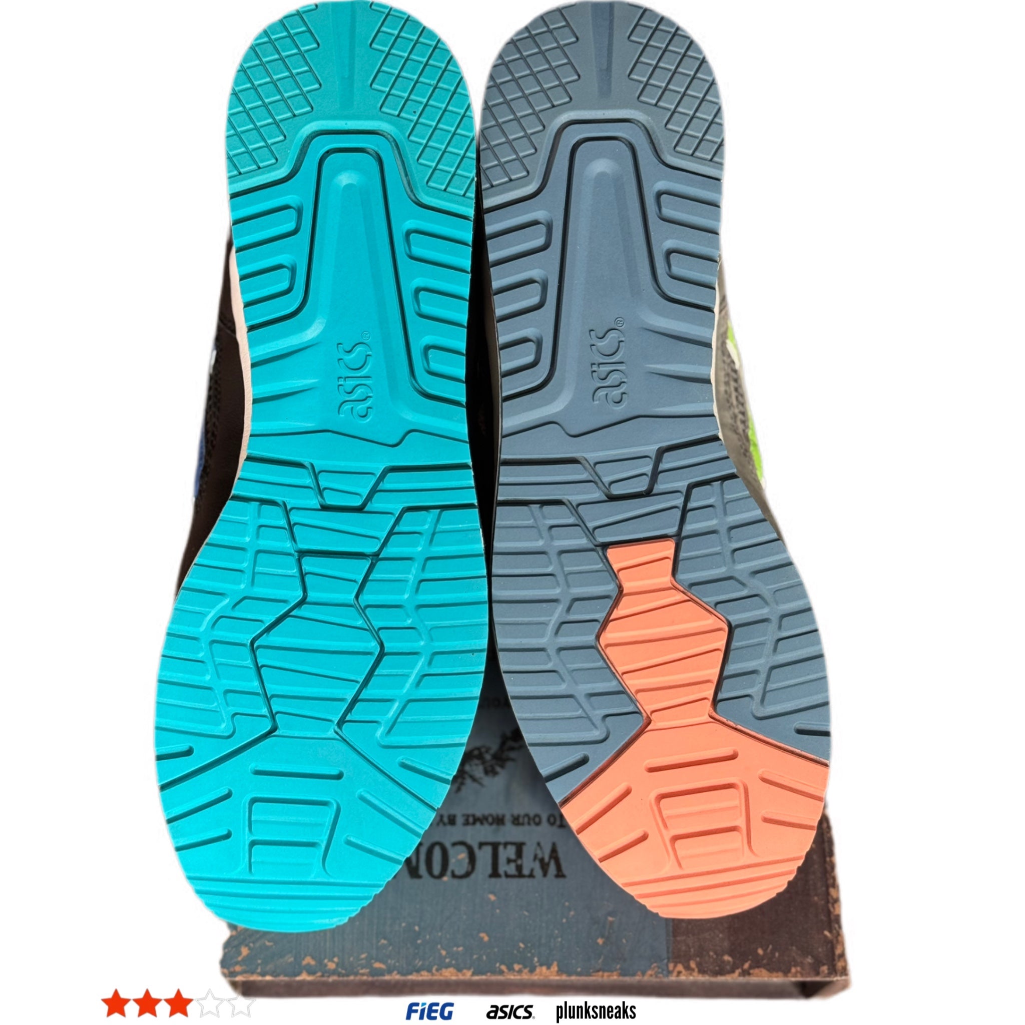 Kith Ronnie Fieg ASICS Gel Lyte 3 Homage Special Box 2015 (USED)