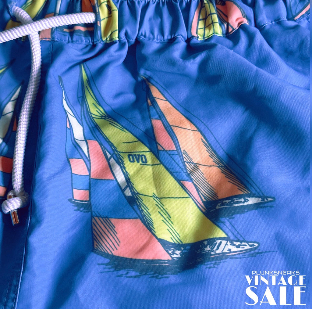 Octobers Very Own Sailboat Print Swim Short 2025 (USED)