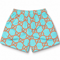 Bravest Studios Gucci-Inspired Mesh Monogram Shorts Miami 2021 (USED)