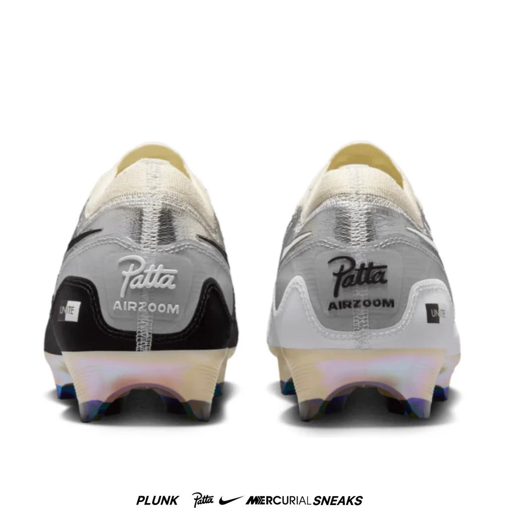 Patta x Nike Mercurial Vapor 16 Elite Chrome Black White