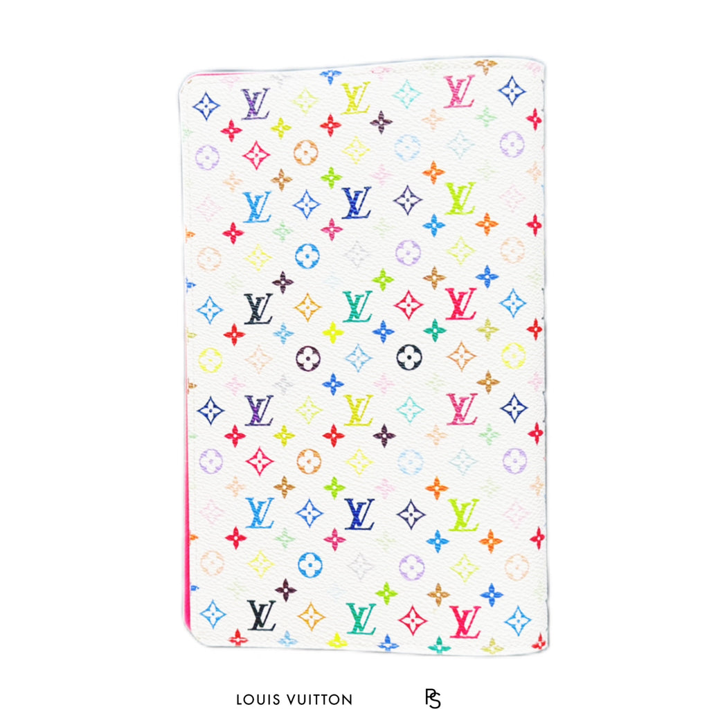 Louis Vuitton x Takashi Murakami Monogram Multicolor Emily Notebook Cover 2025 (USED)