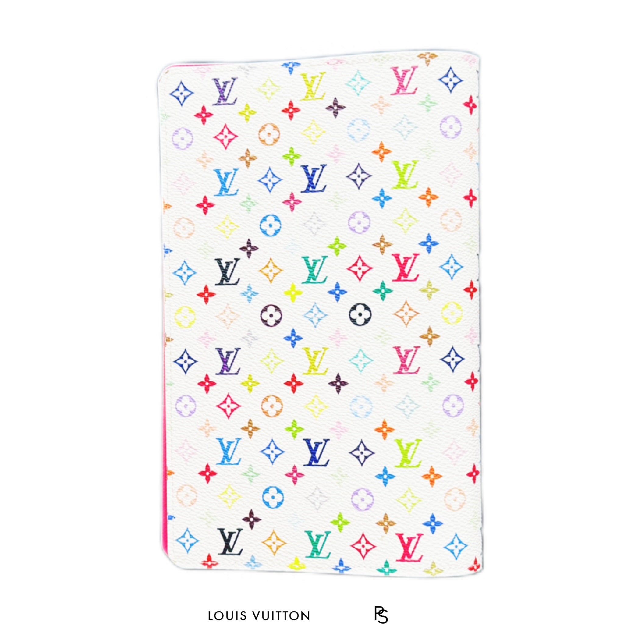 Louis Vuitton x Takashi Murakami Monogram Multicolor Emily Notebook Cover 2025 (USED)