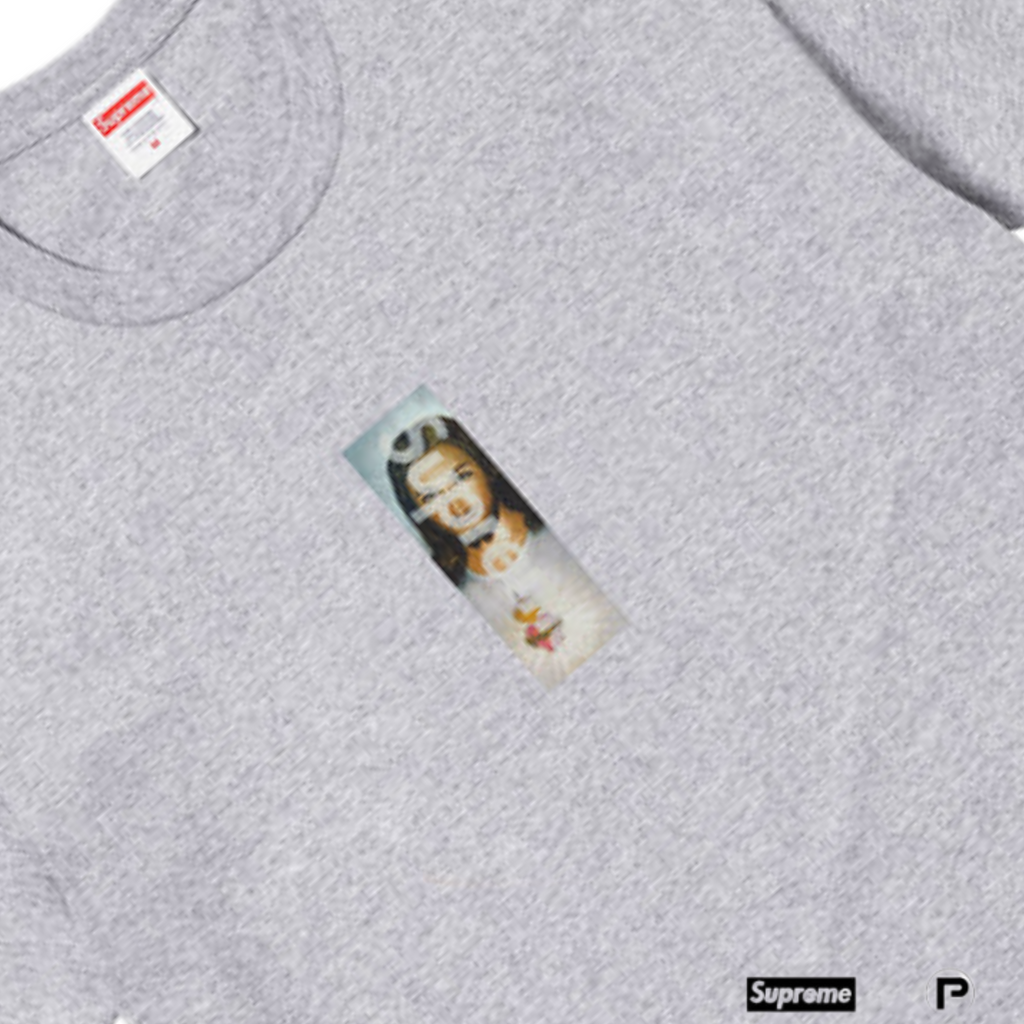 Supreme Prayer Card Box Logo Tee