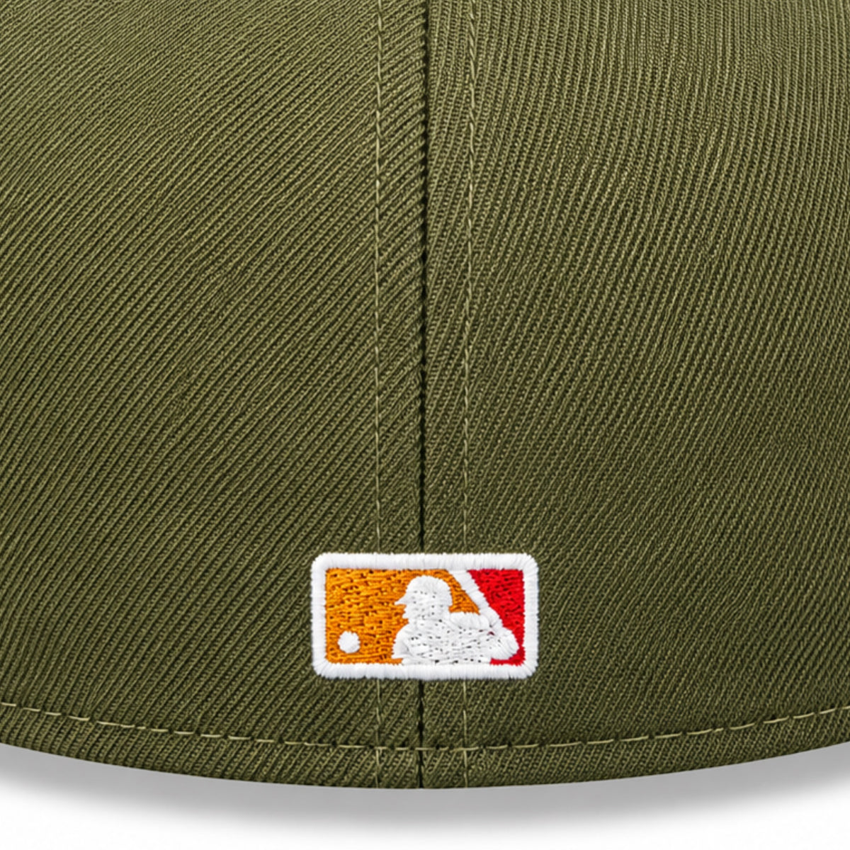 Hat Club New Era California Angels 59FIFTY Fitted Hat Olive Red 2022