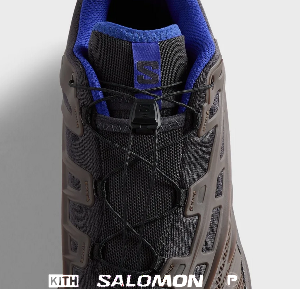 Kith for Salomon XT-EVO Black Coffee Excalibur Bluing