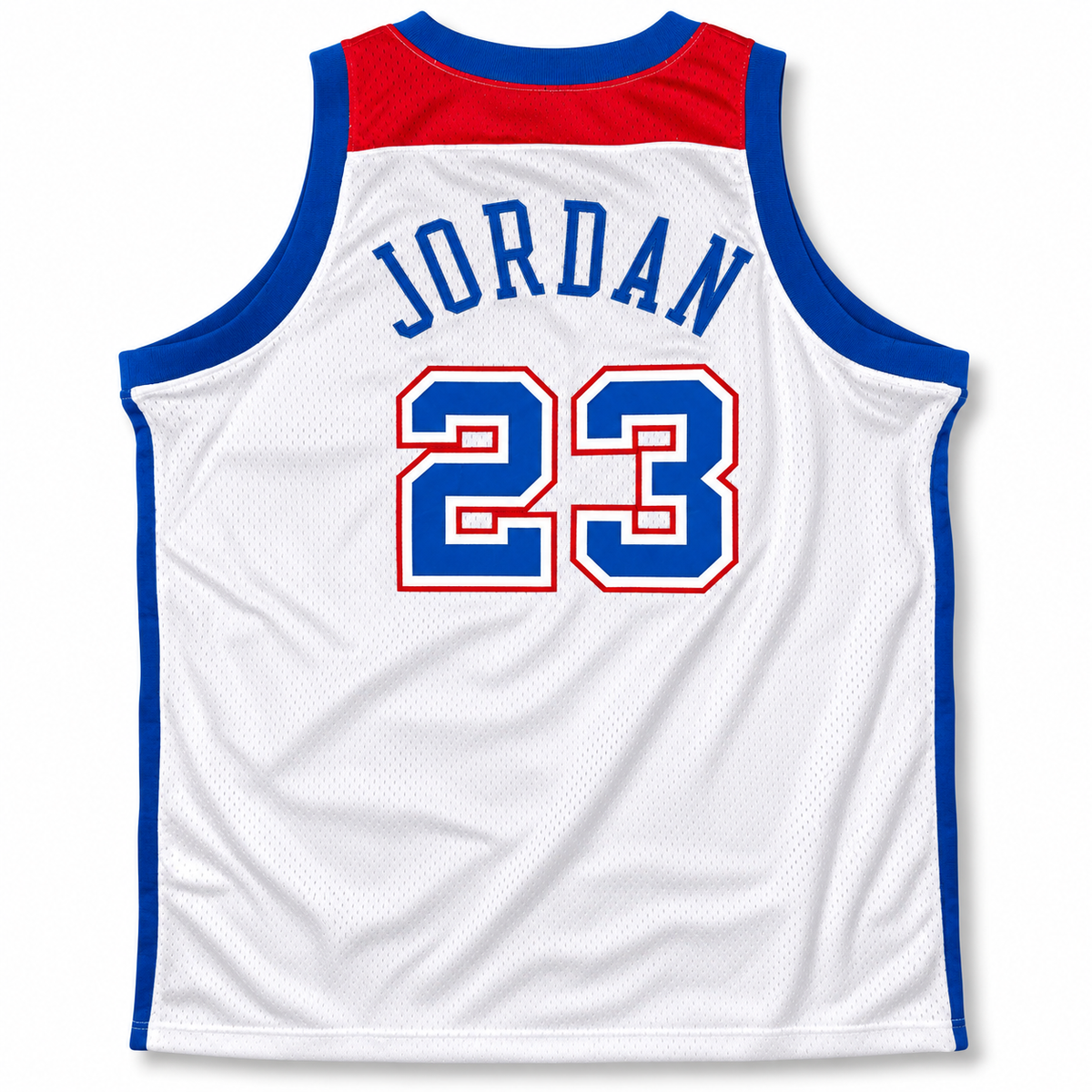 Nike Washington Bullets Micheal Jordan Swingman Vintage Jersey White 2002 (USED)