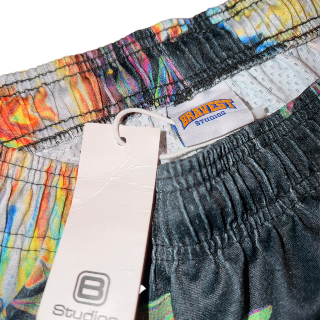 Bravest Studios Birds of Paradise Mesh Shorts Black 2022