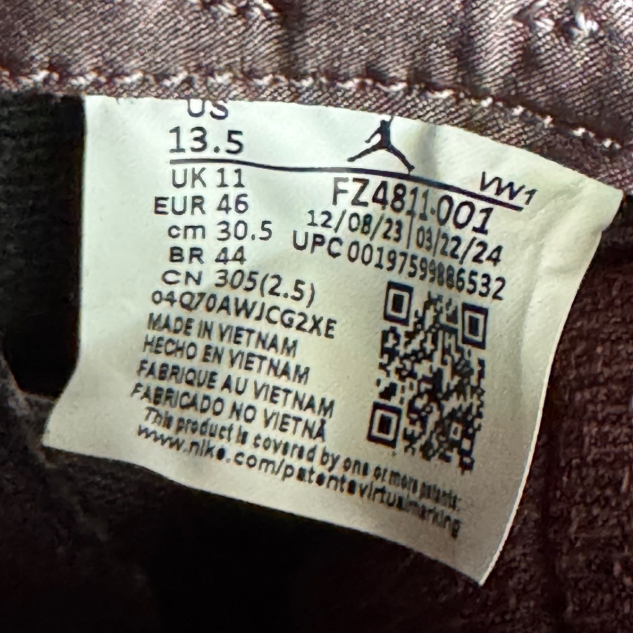 A Ma Maniére Air Jordan 3 Retro Womans While You Were Sleeping 2024 (USED)