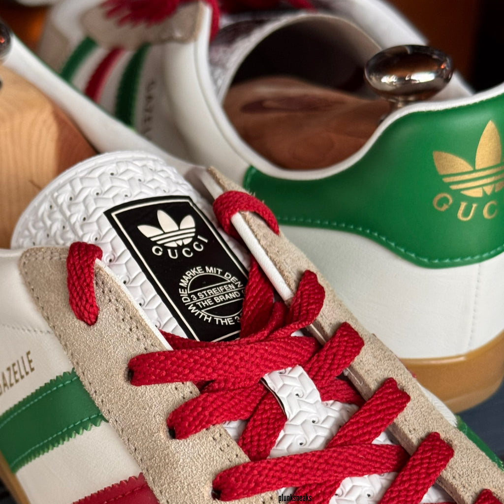 adidas Gucci Gazelle Original GG White (USED)