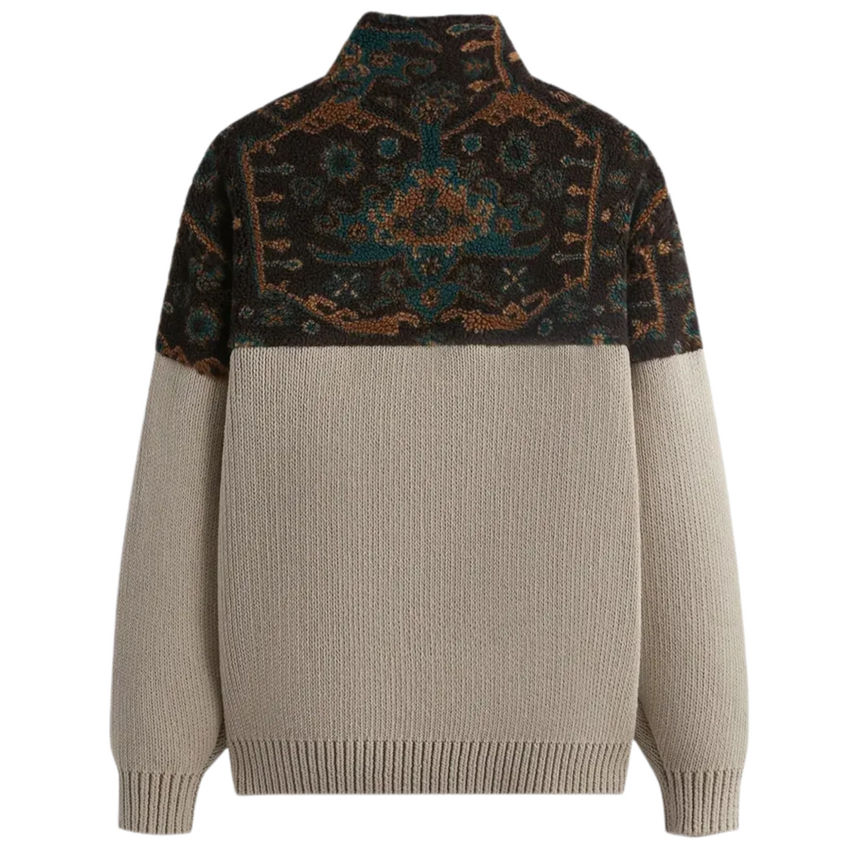 Kith Sebastian Quarter Zip Sweater Sandy Heather 2023 (New-)