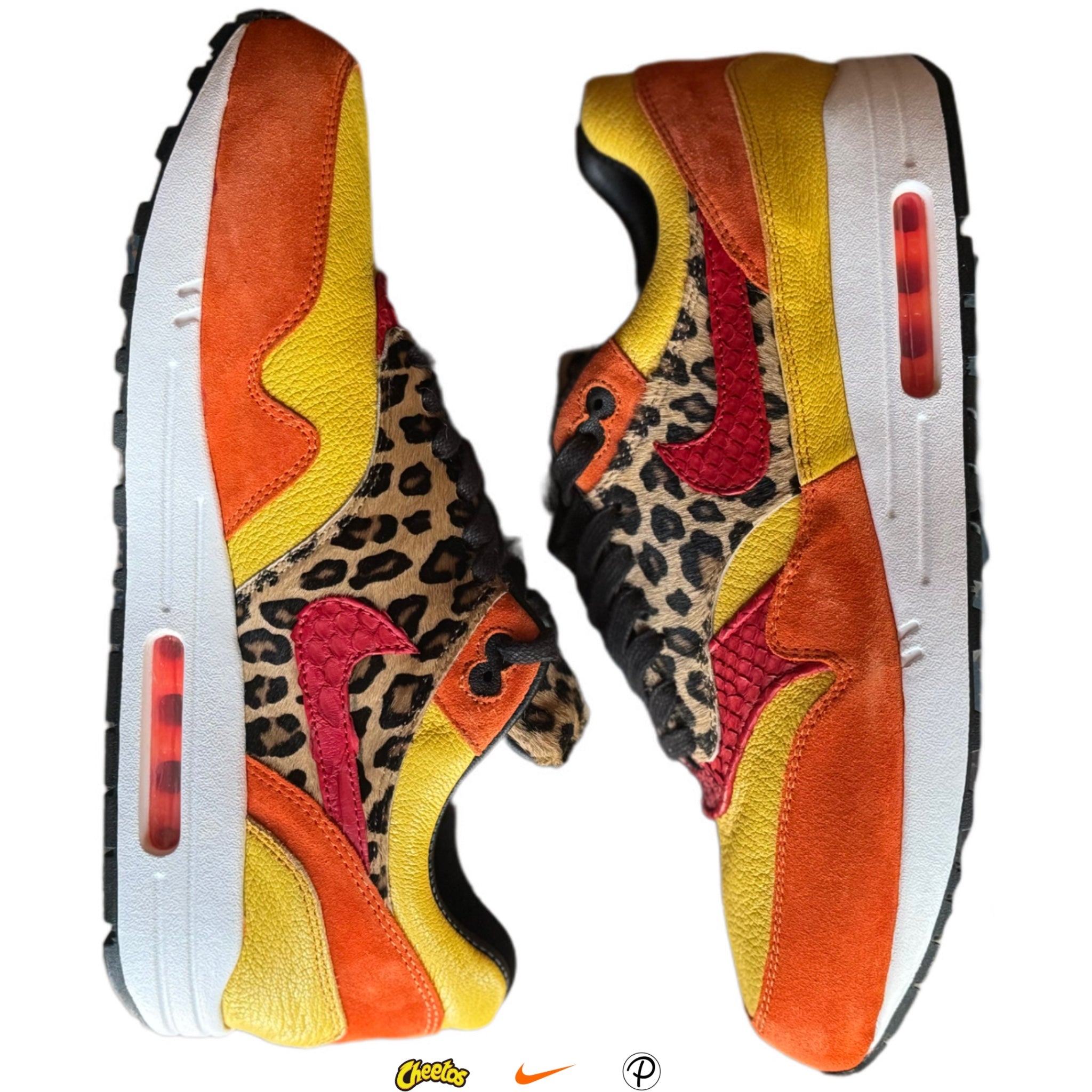 Nike Air Max 1 Cheetos Chester The Cheetah Custom 2019 (USED)
