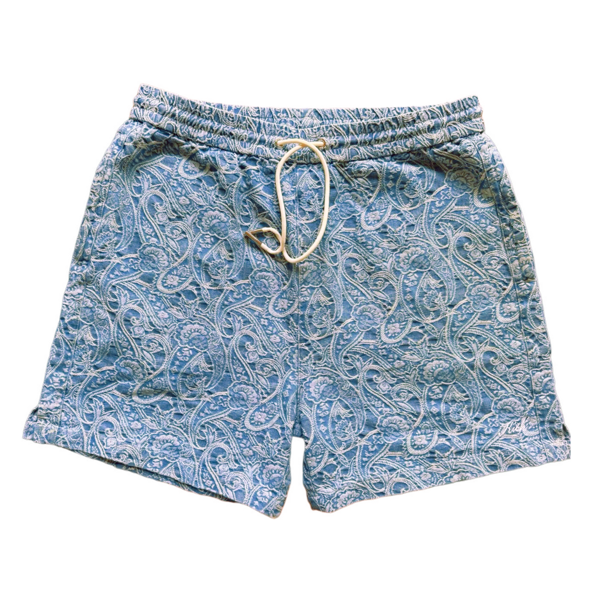 Kith Japanese Indigo Paisley Active Short Light Indigo 2023 (NEW-)