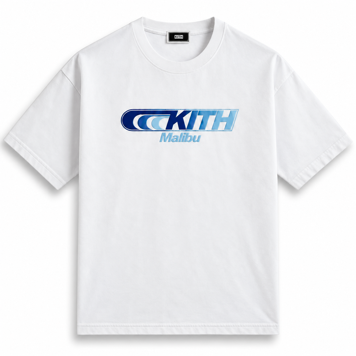Kith Malibu Surf Sport Logo Tee White | Store Exclusive 2024