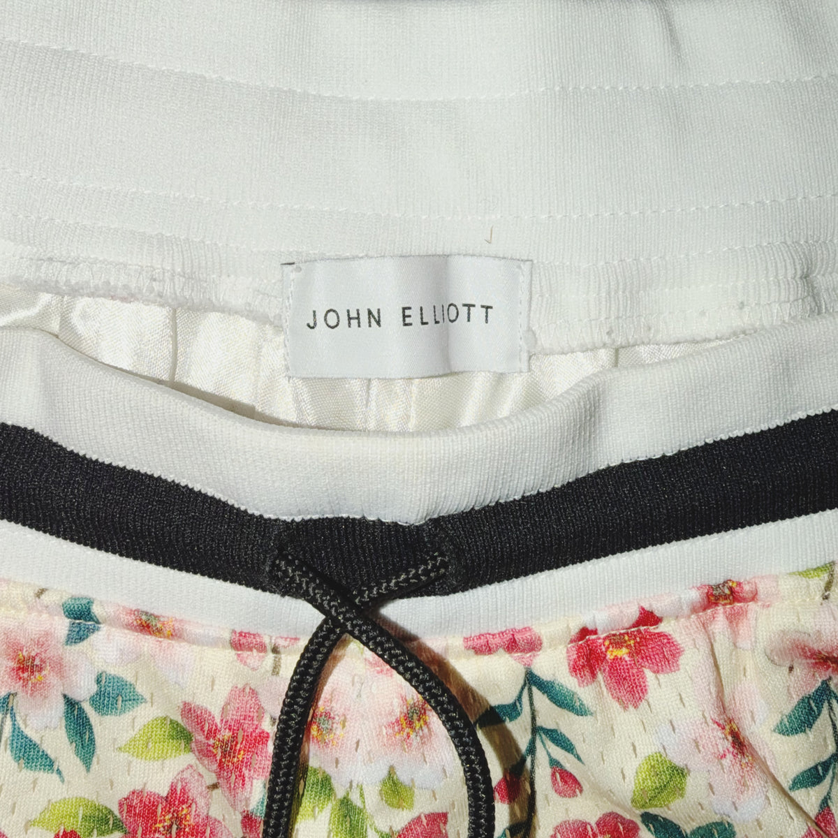 John Elliott Kabuki Cherry Blossom Game Short Ivory 2019 (USED)