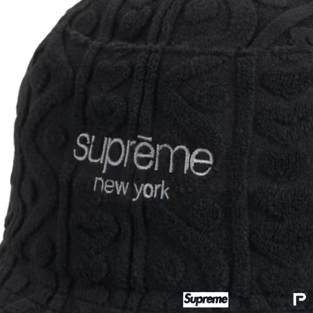 Supreme Terry Pattern Crusher Bucket Hat 2023 (USED)