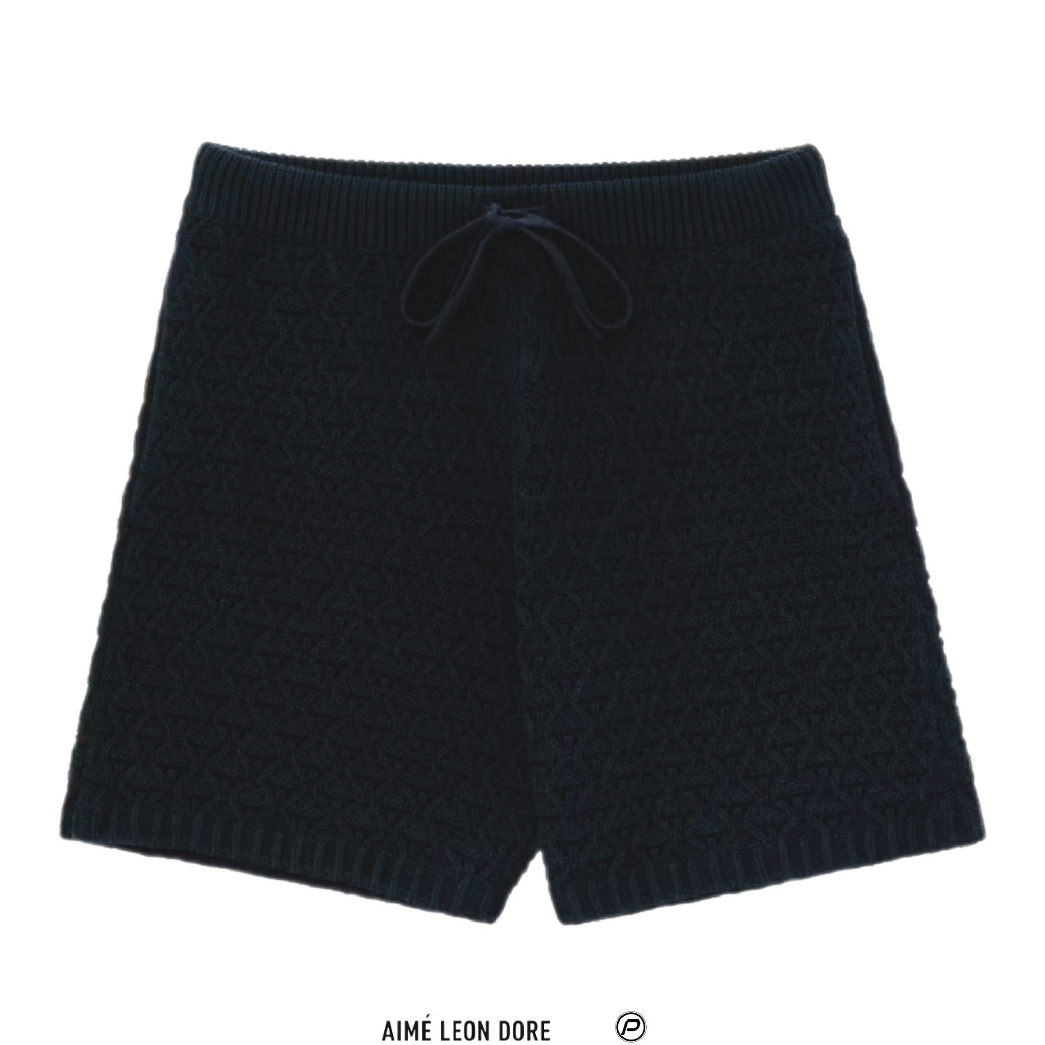 Aimé Leon Dore Cotton Eyelet Knit Short Navy 2023 (USED)