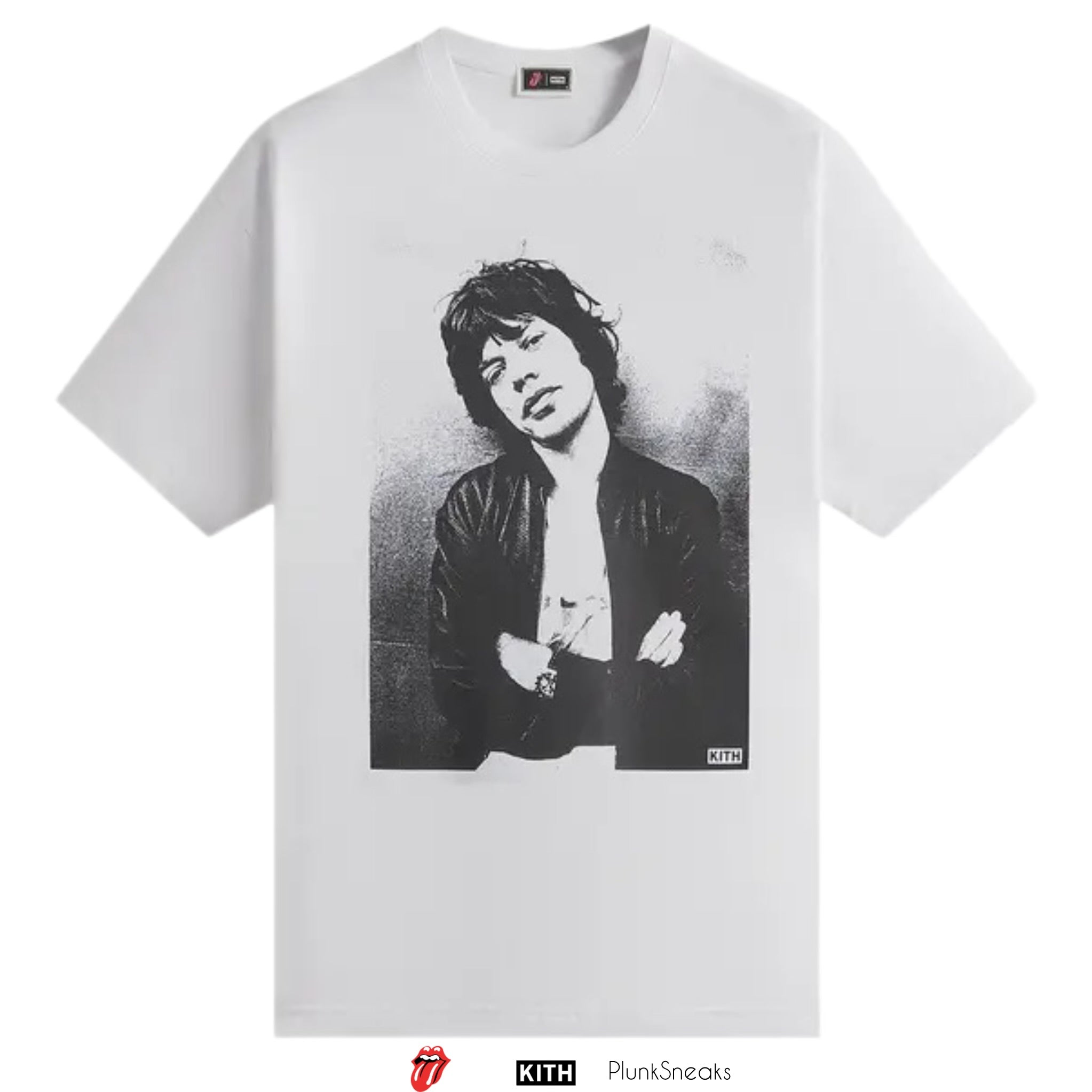 Kith For The Rolling Stones Mick Jagger Photo Vintage Tee