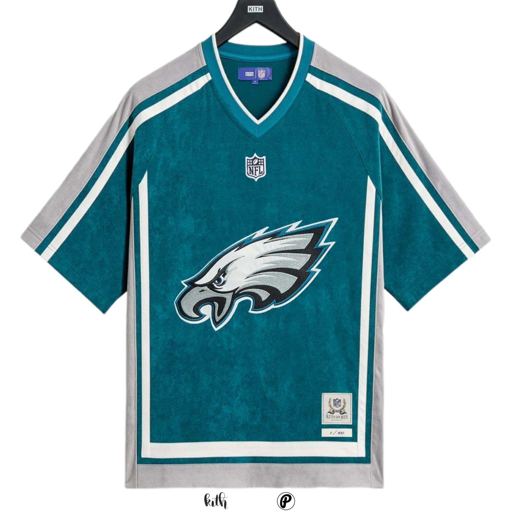 Kith & the NFL for the Philadelphia Eagles Leon Shirt Dawkins Laver 2026