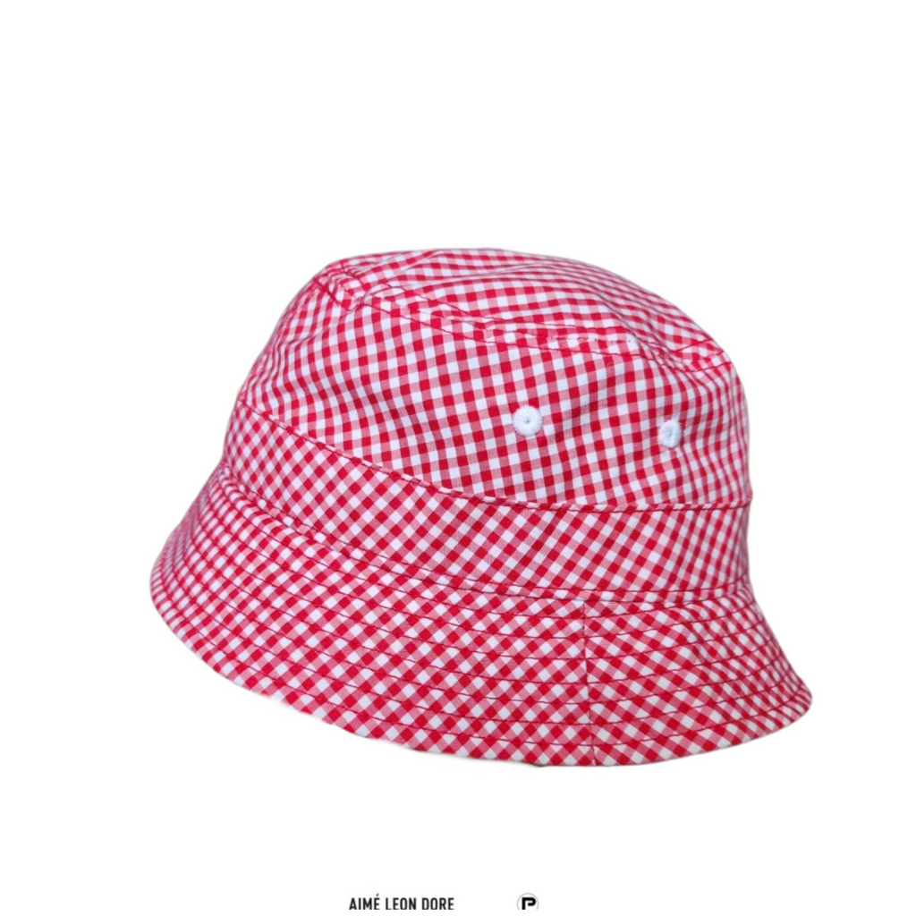 Aime Leon Dore Gingham Plaid Bucket Hat 2016 (USED)