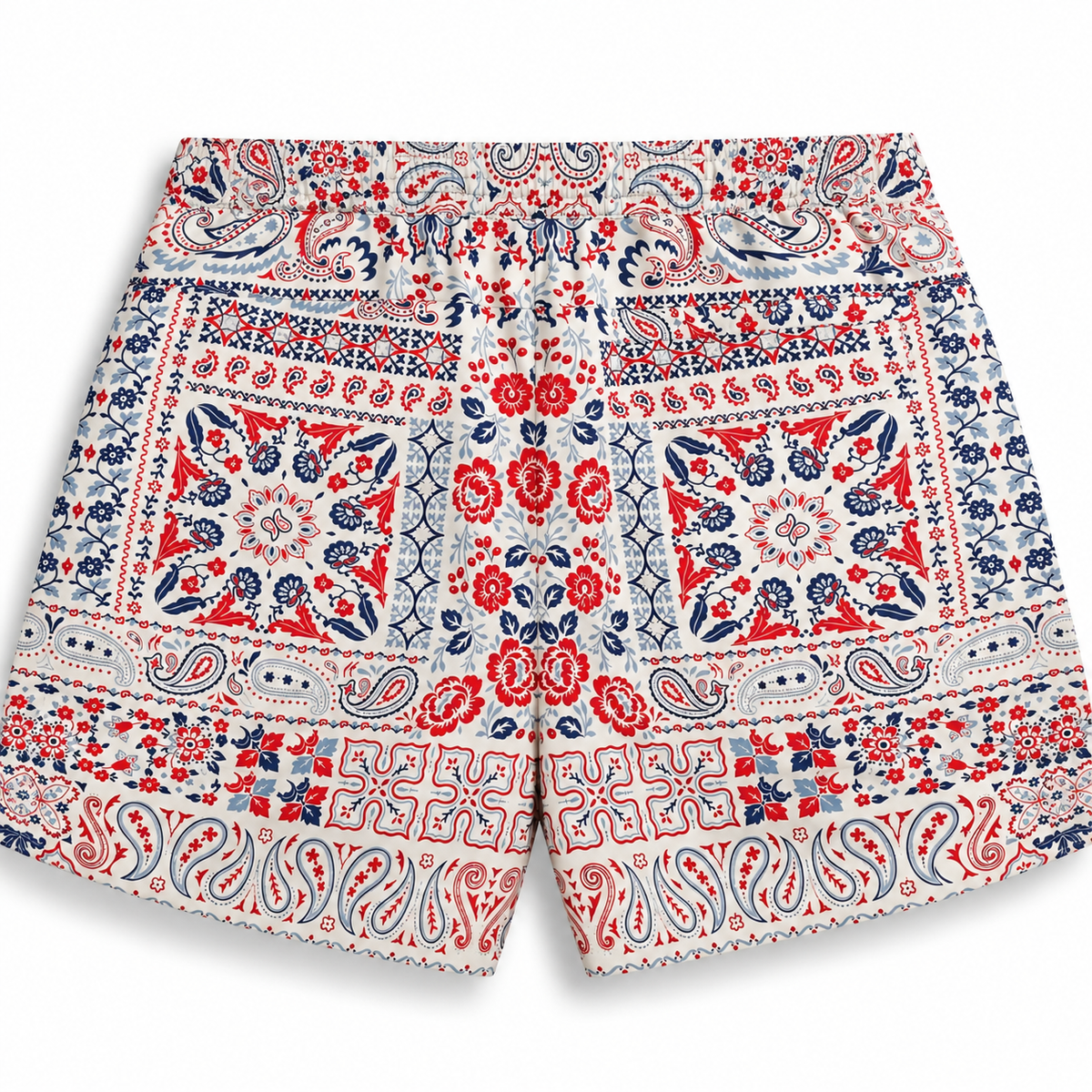 Kith Needlepoint Print Hardaway Short Sandrift 2023 (NEW-)