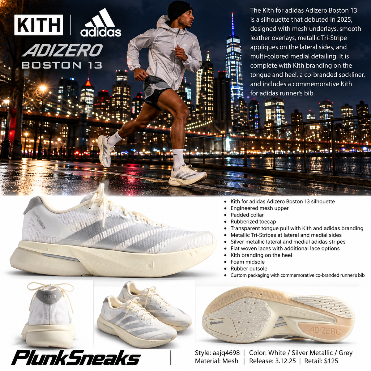 Kith for adidas Adizero Boston 13 2024