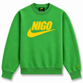 Nike Nigo NRG Fleece Crew Sweatshirt Grass Green 2024 (USED)