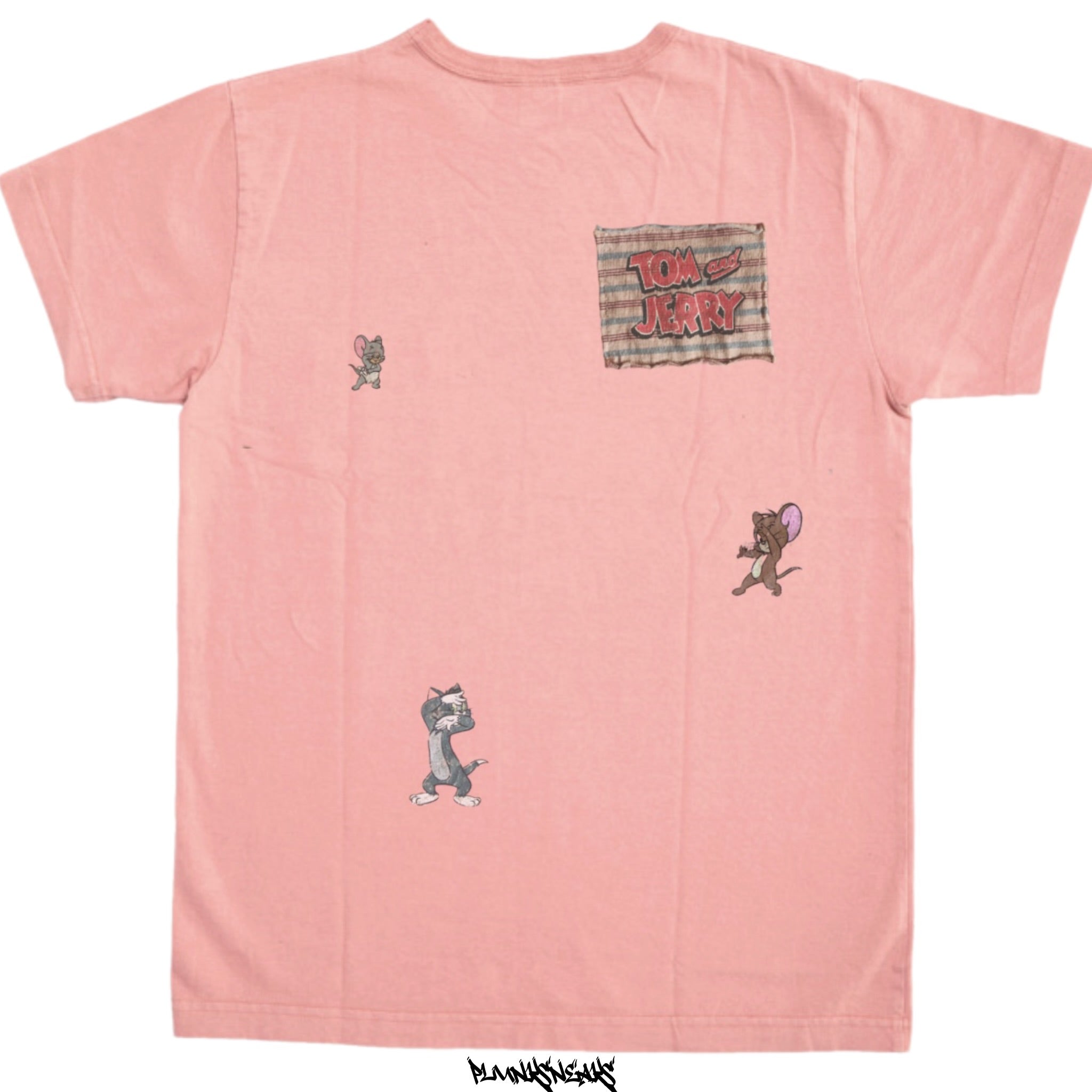 Tom and Jerry Chasing Patch Vintage Tee