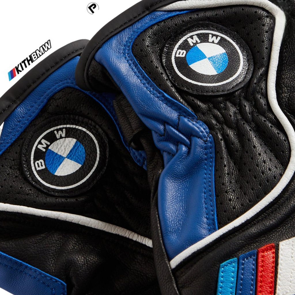 Kith for BMW Moto Driving Gloves Multicolor