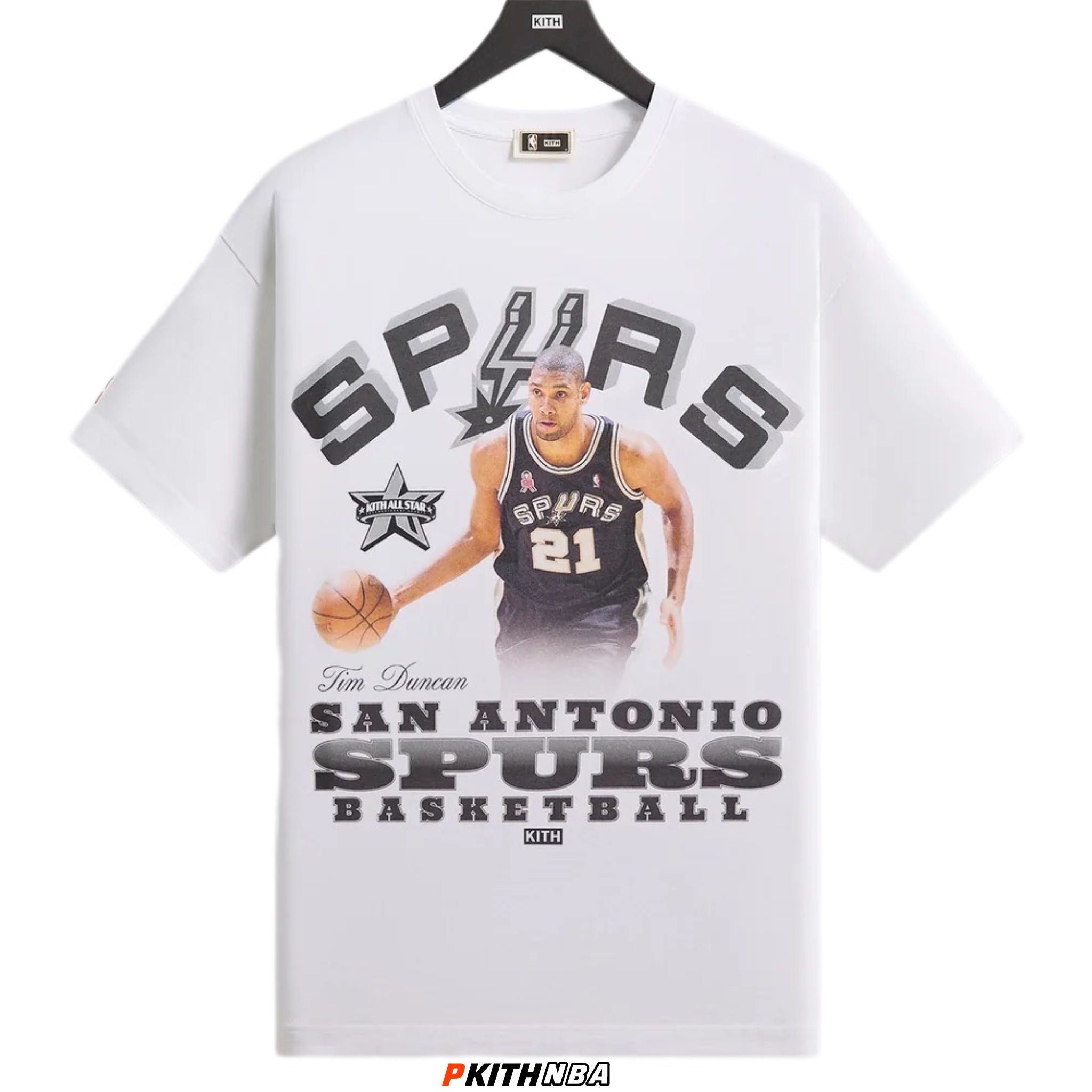 Kith for NBA All-Star San Antonio Spurs Tim Duncan Vintage Tee