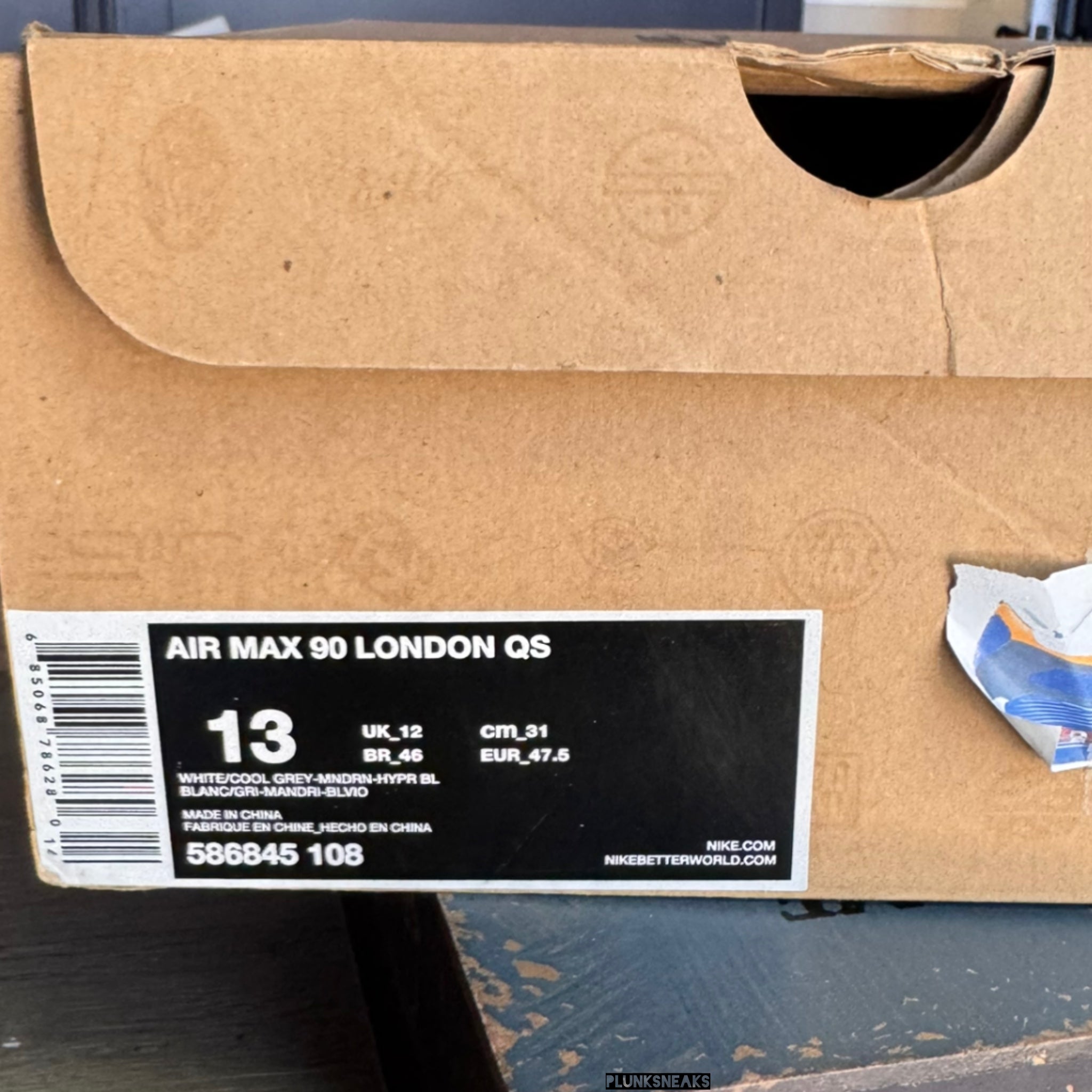Nike Air Max 90 QS Home Turf London 2013 (USED)