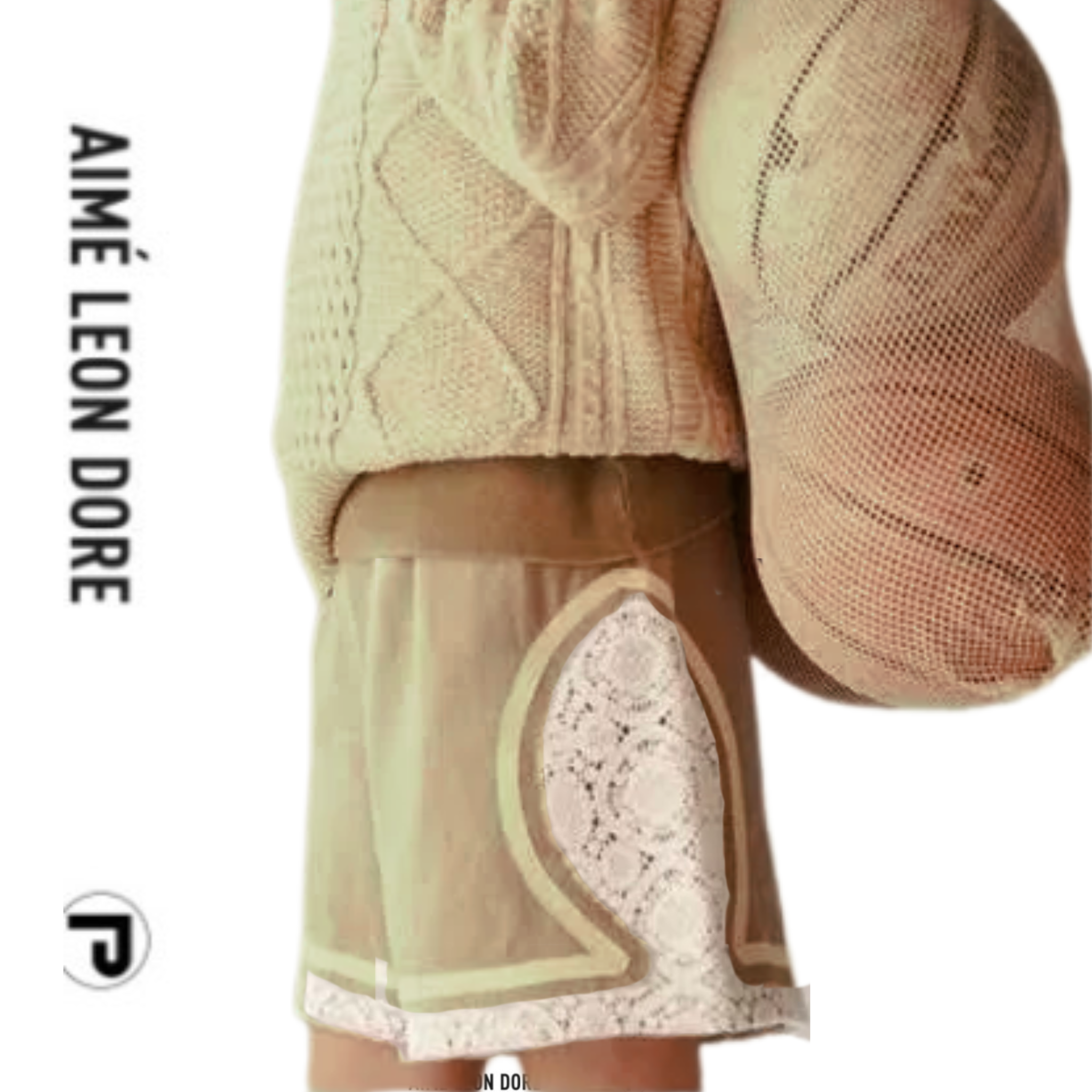 Aimé Leon Dore Wool Lace Camel Court Short 2023 (USED)