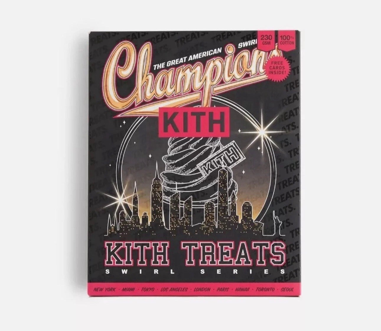 Kith Treats Swirling Champions Vintage Tee 2024