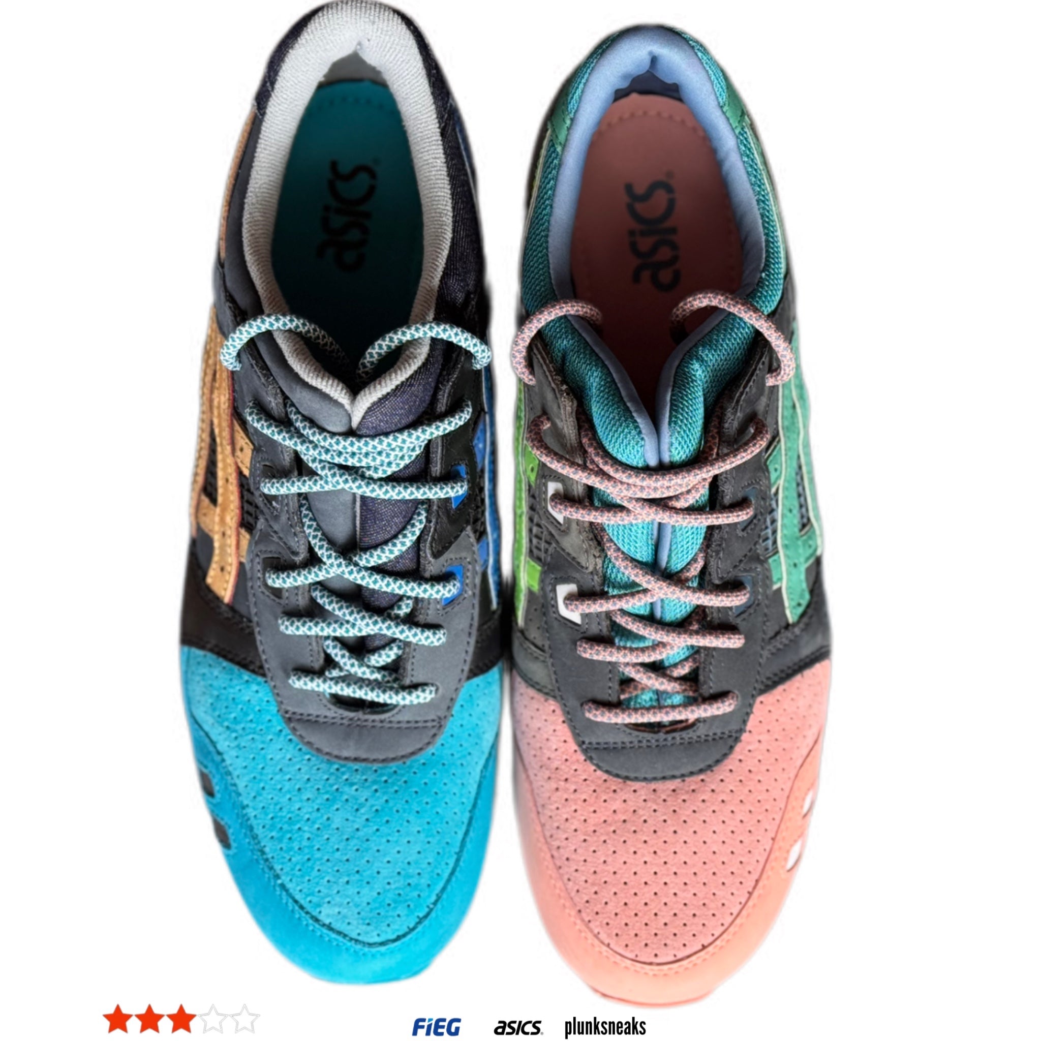 Kith Ronnie Fieg ASICS Gel Lyte 3 Homage Special Box 2015 (USED)