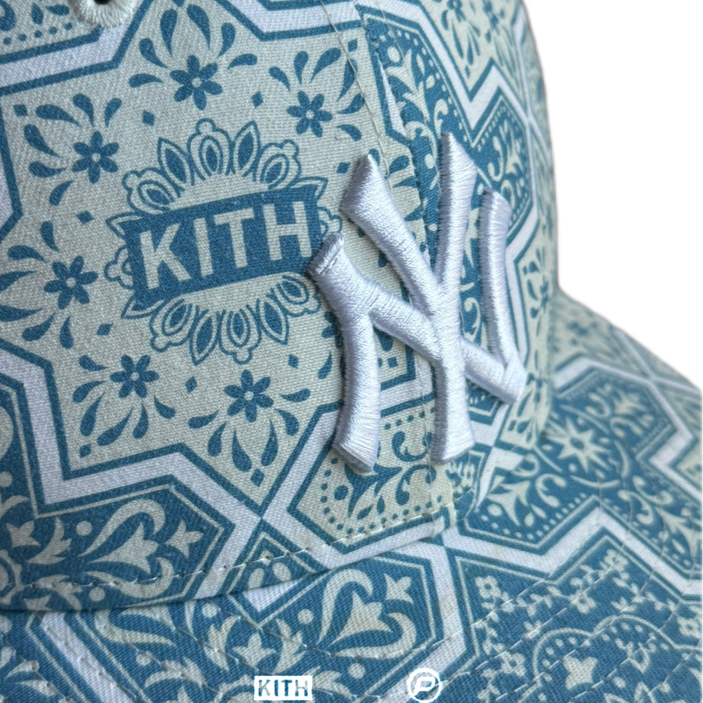 Kith x New Era New York Yankees Moroccan Tile Low Crown Cap 2021 (USED)
