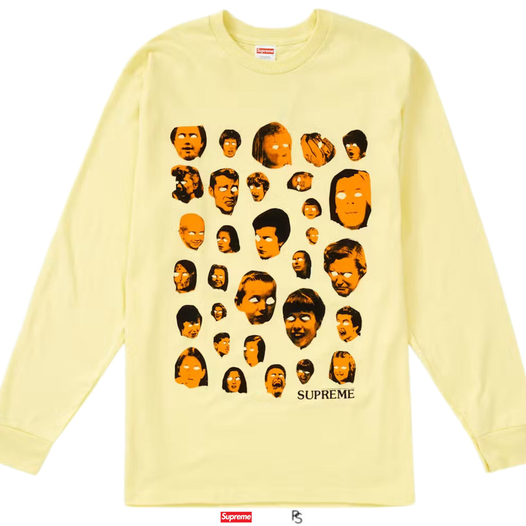 Supreme Faces Long Sleeve Tee 2019 (USED)