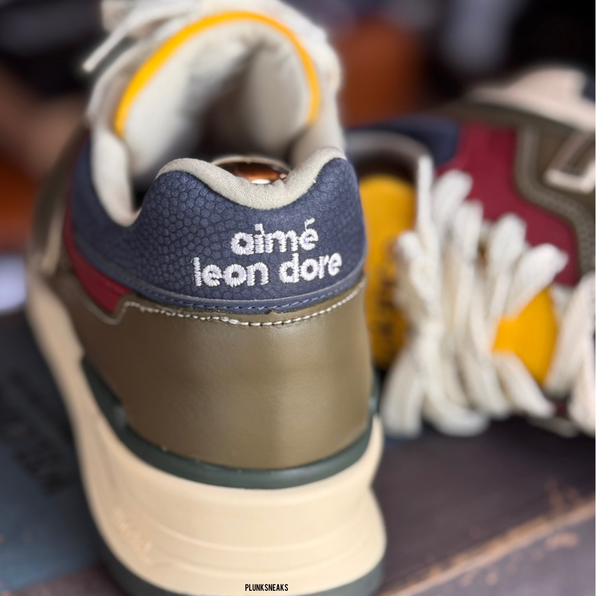 Aimé Leon Dore x New Balance 997 MiUSA Dark Moss Angora (USED)