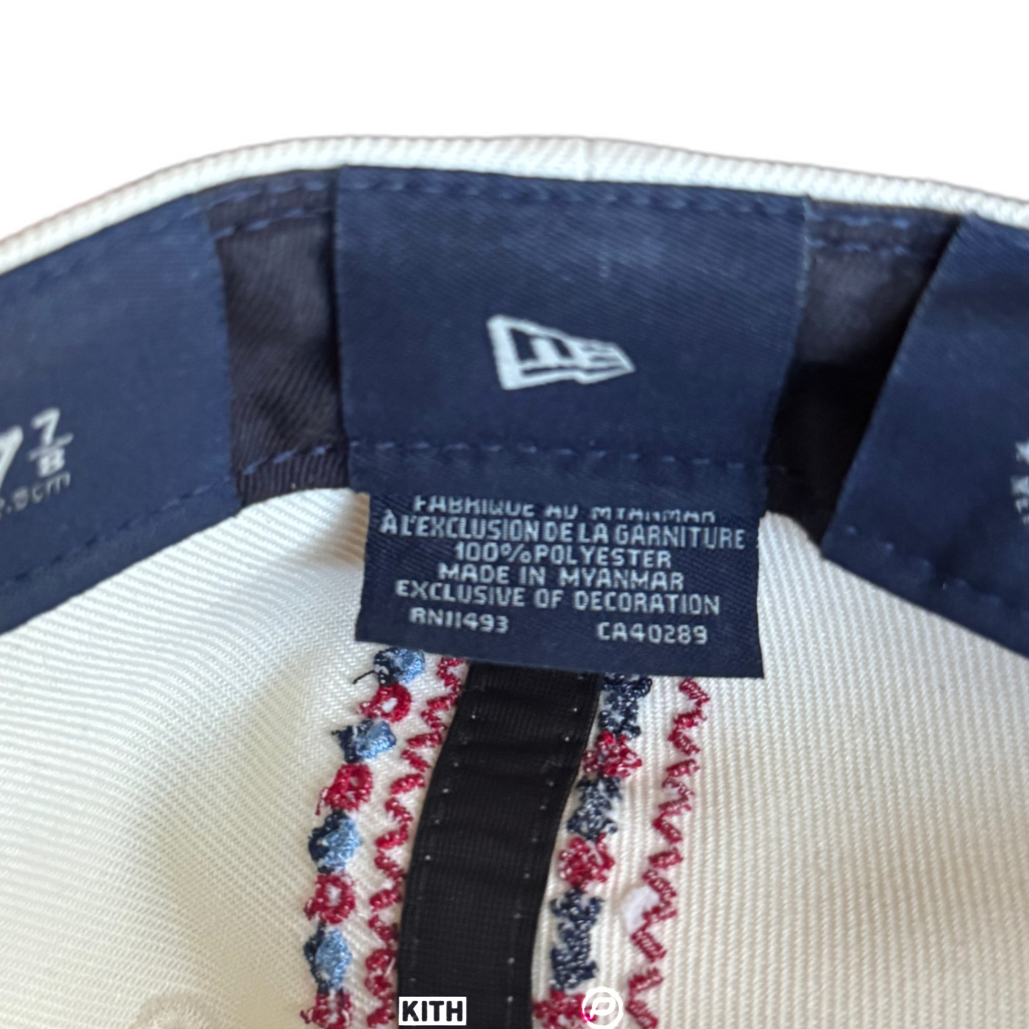 Kith x New Era New York Yankees Floral Frame 59Fifty Fitted Hat 2023 (USED)