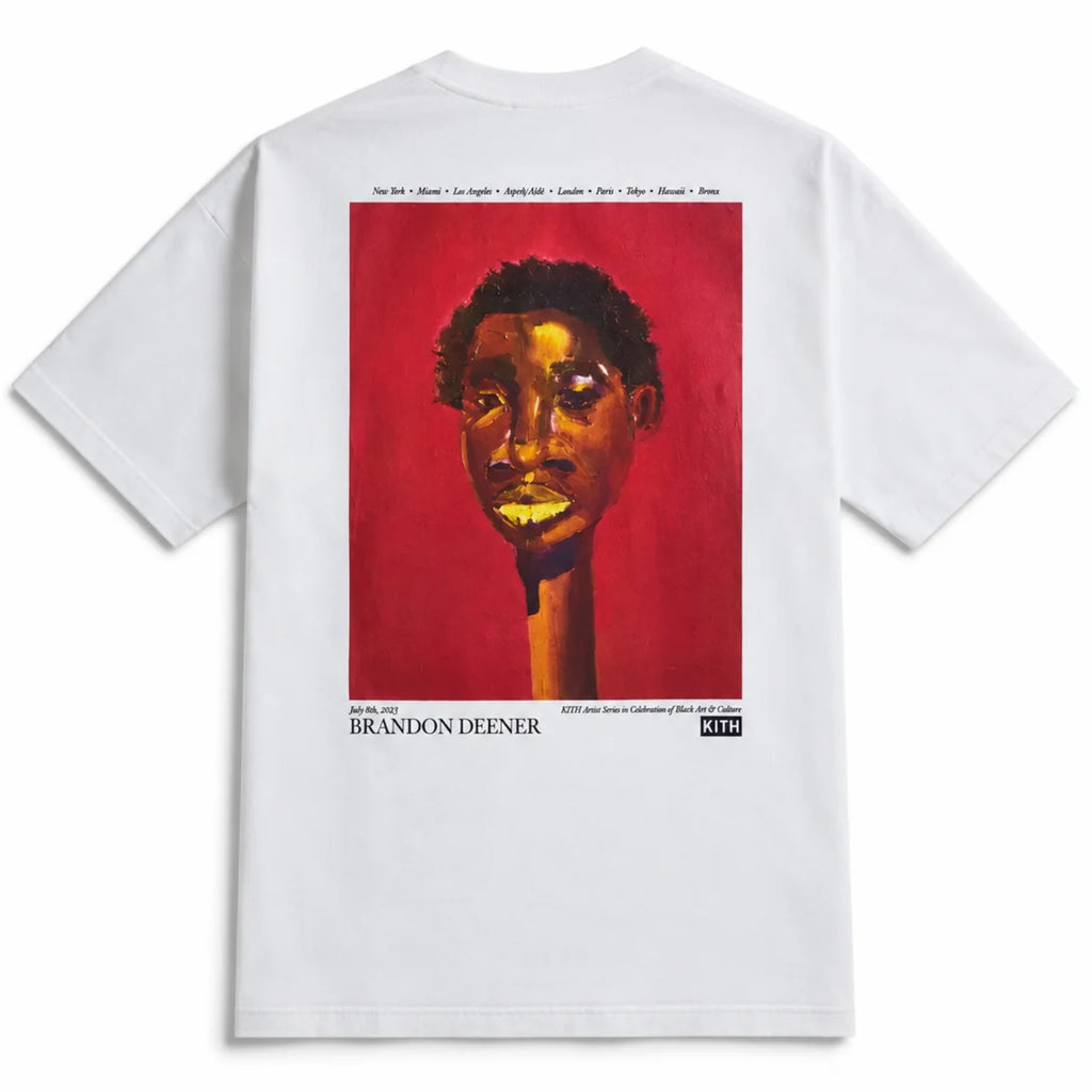 Kith Artist Series Brandon Deener Gallery Tee White 2024