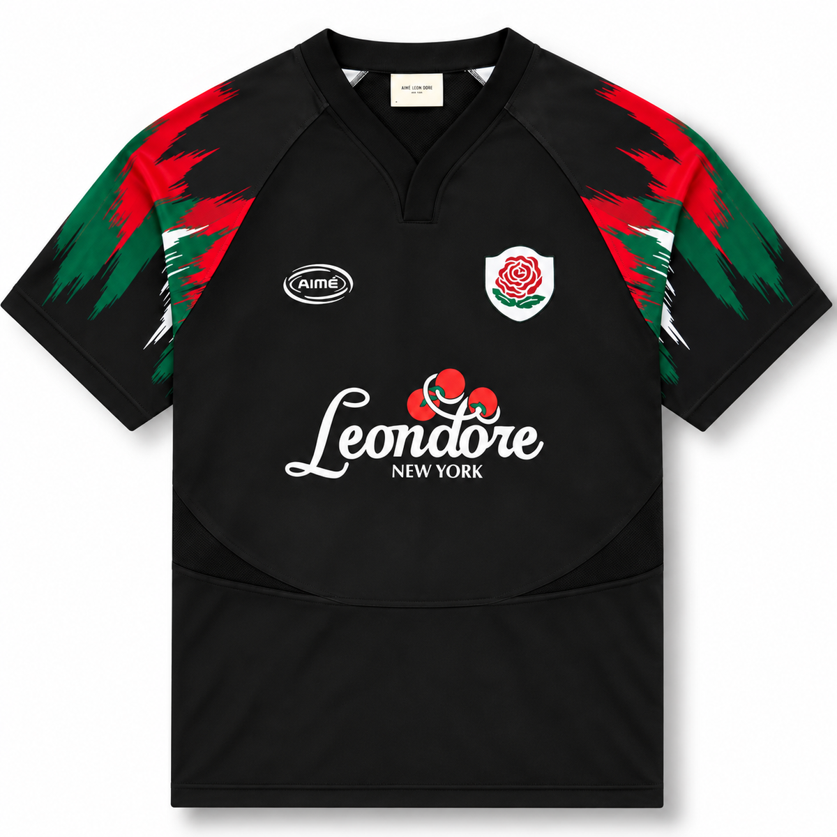 Aime Leon Dore Team Leon Soccer Jersey Black 2024