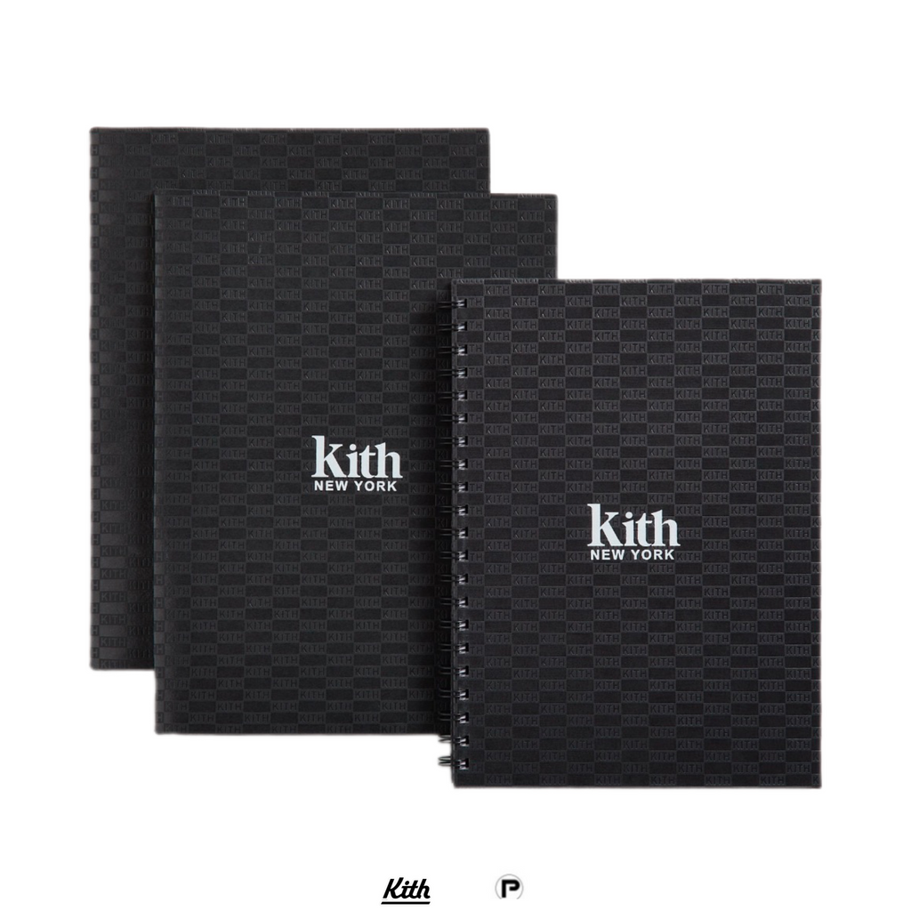 Kith Kids Back to School Notebook Folder Box Set Black