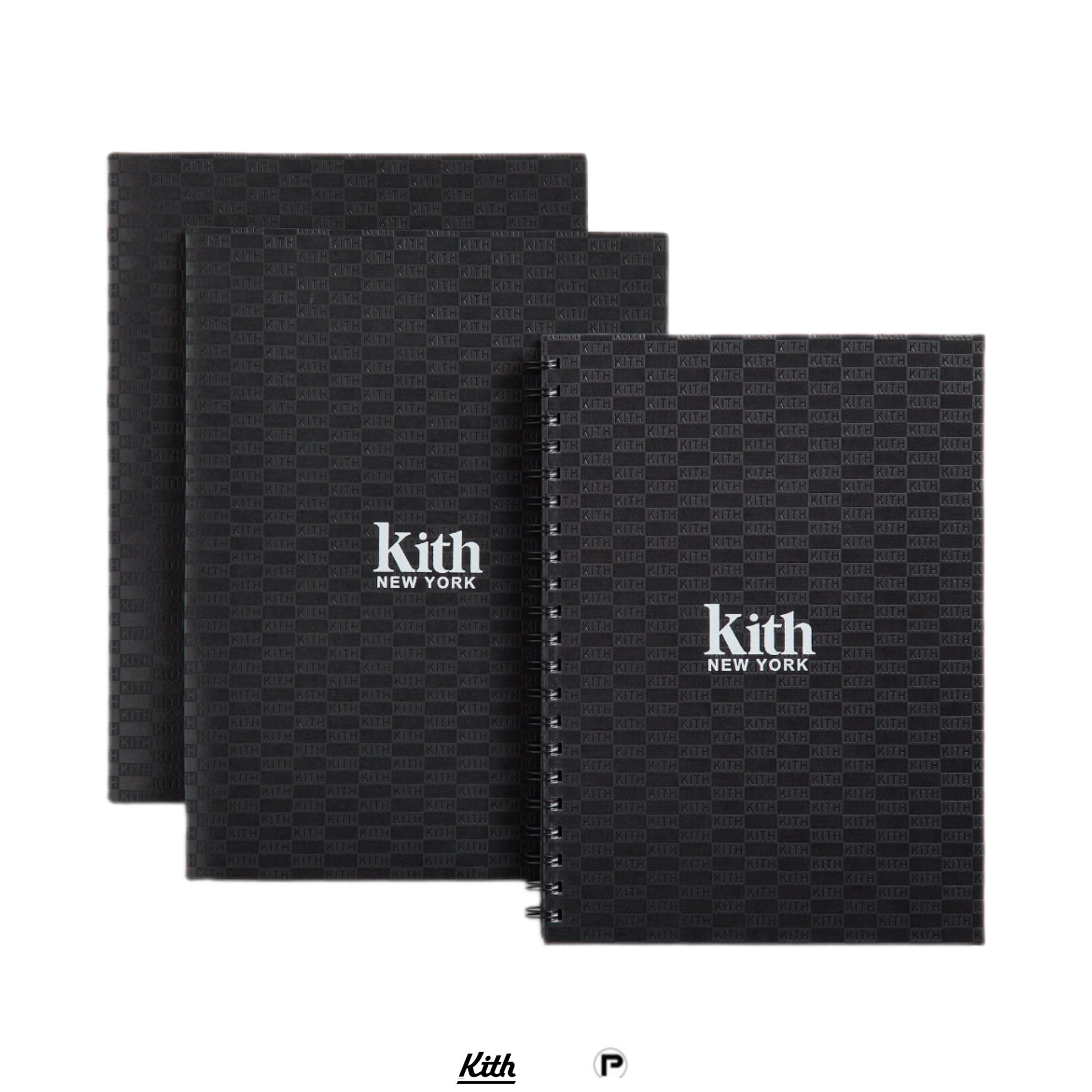 Kith Kids Back to School Notebook Folder Box Set Black