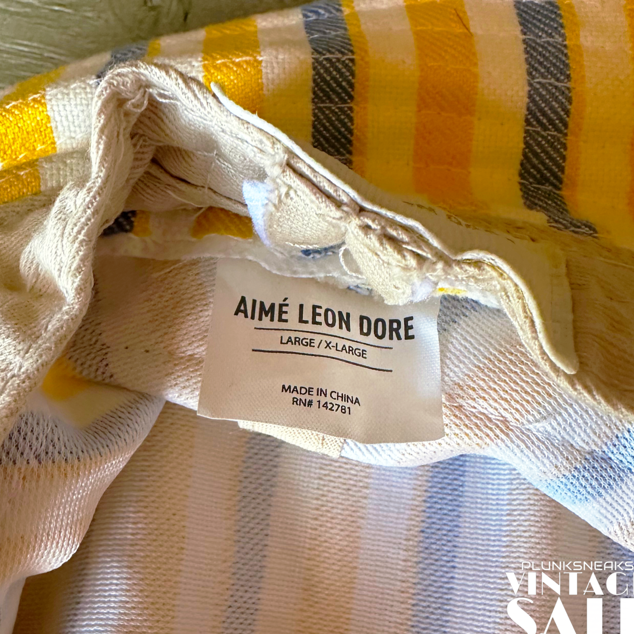Aime Leon Dore Striped Bucket Hat 2015 (USED)
