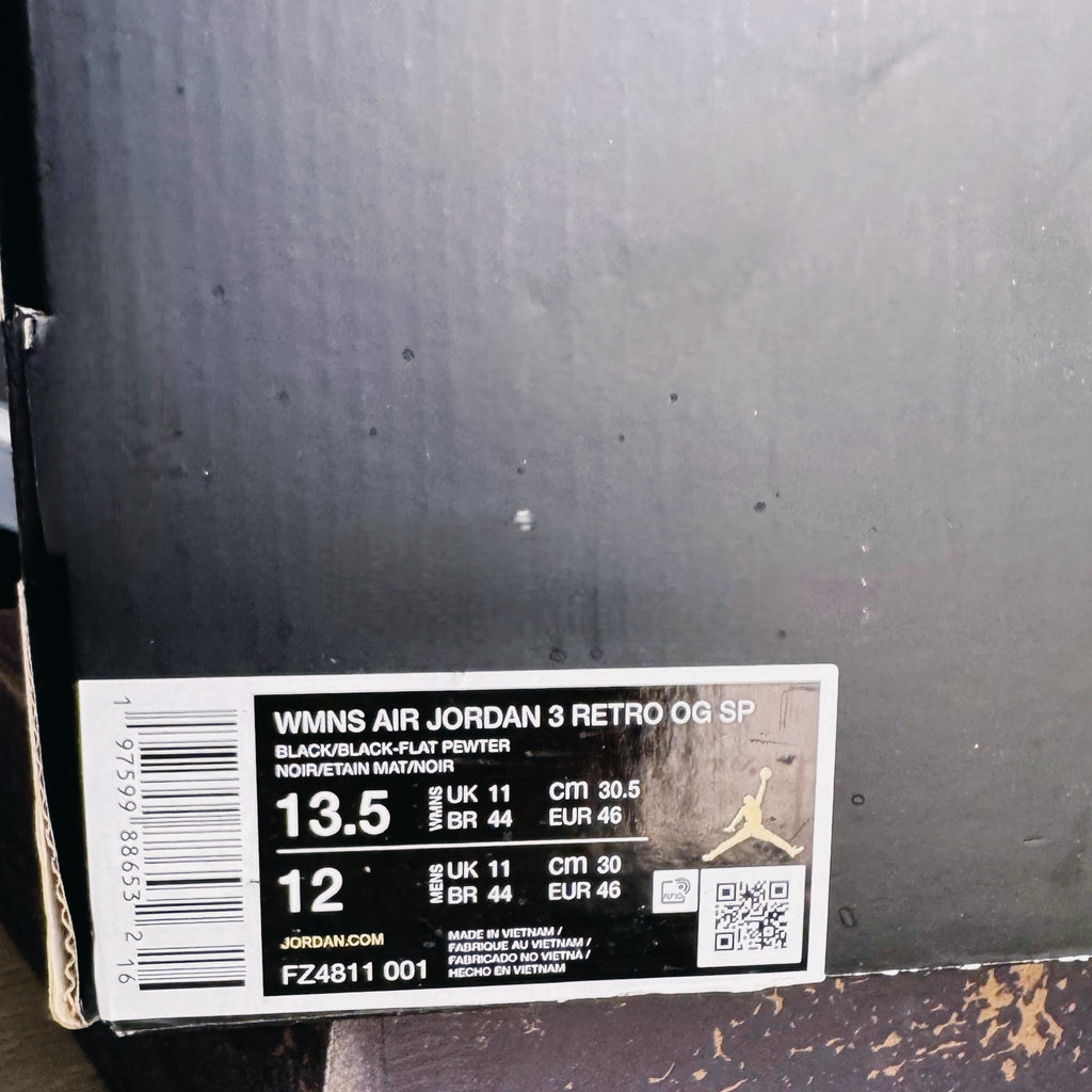 A Ma Maniére Air Jordan 3 Retro Womans While You Were Sleeping 2024 (USED)