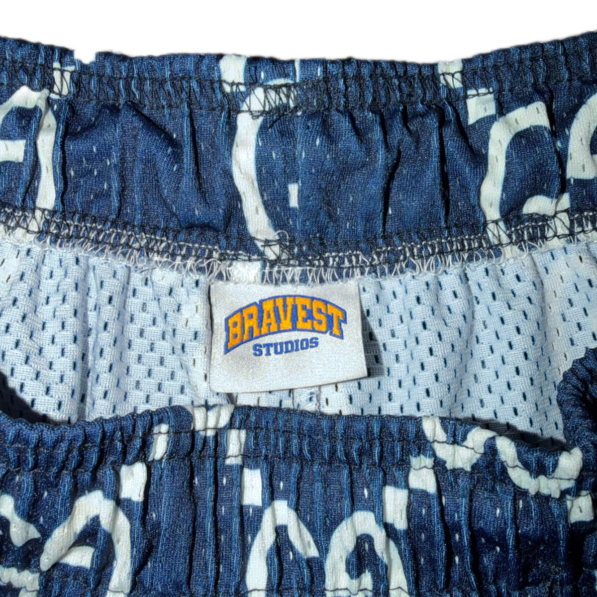 Bravest Studios Gucci-Inspired Mesh Monogram Shorts New York Yankees 2022 (USED)