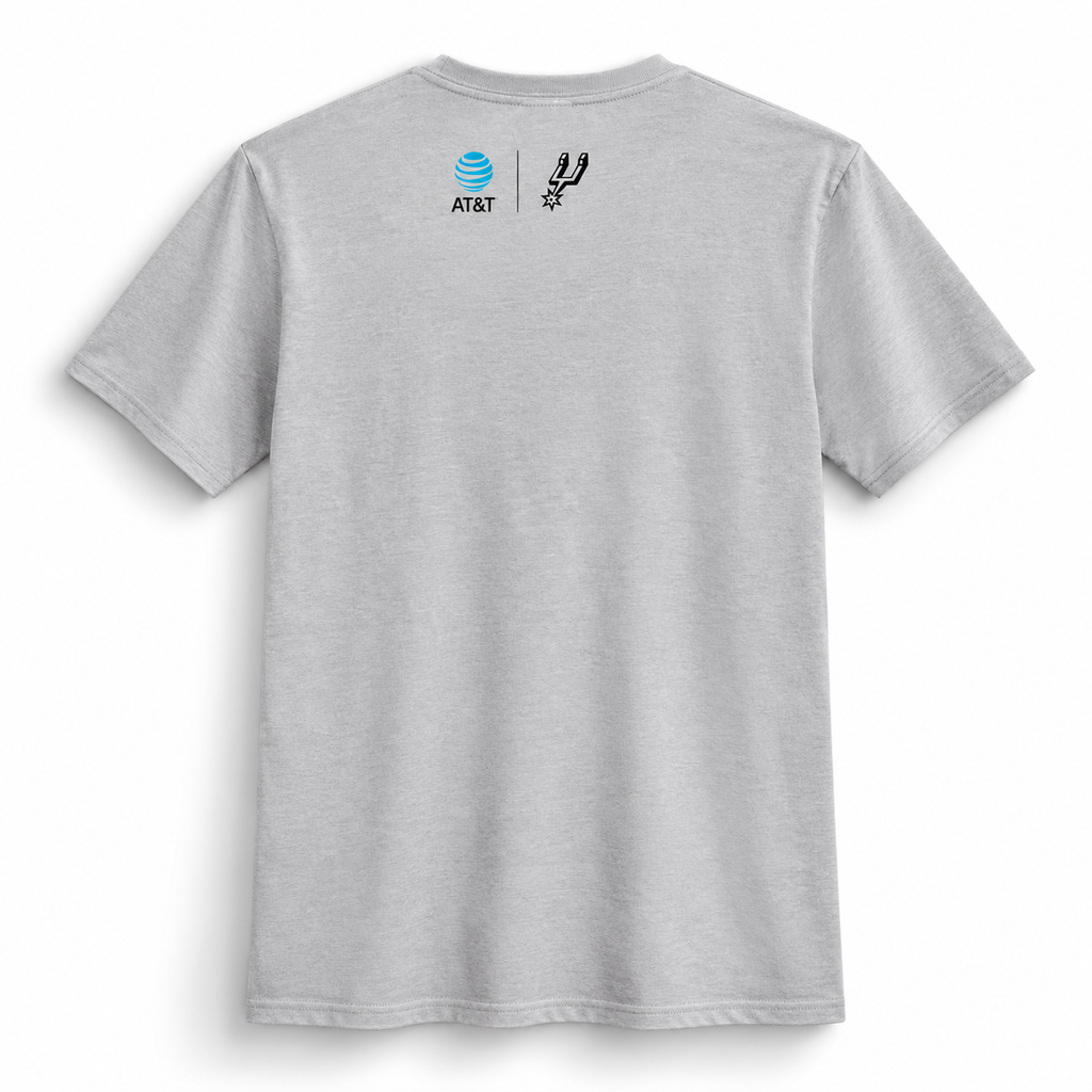 San Antonio Spurs Playoff Tee Grey 2017 (USED)