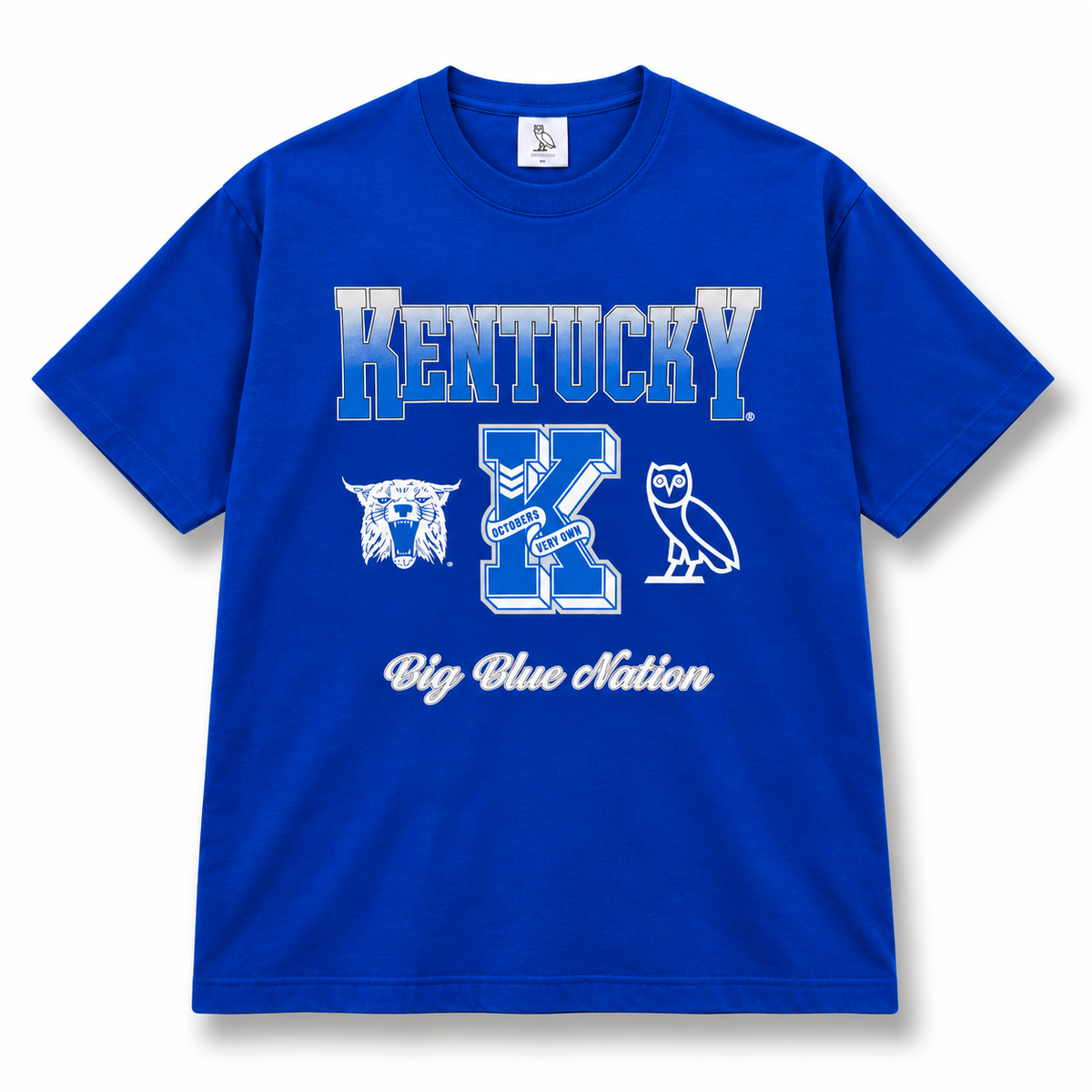 Octobers Very Own Kentucky Wildcats Basketball Tee Blue 2023