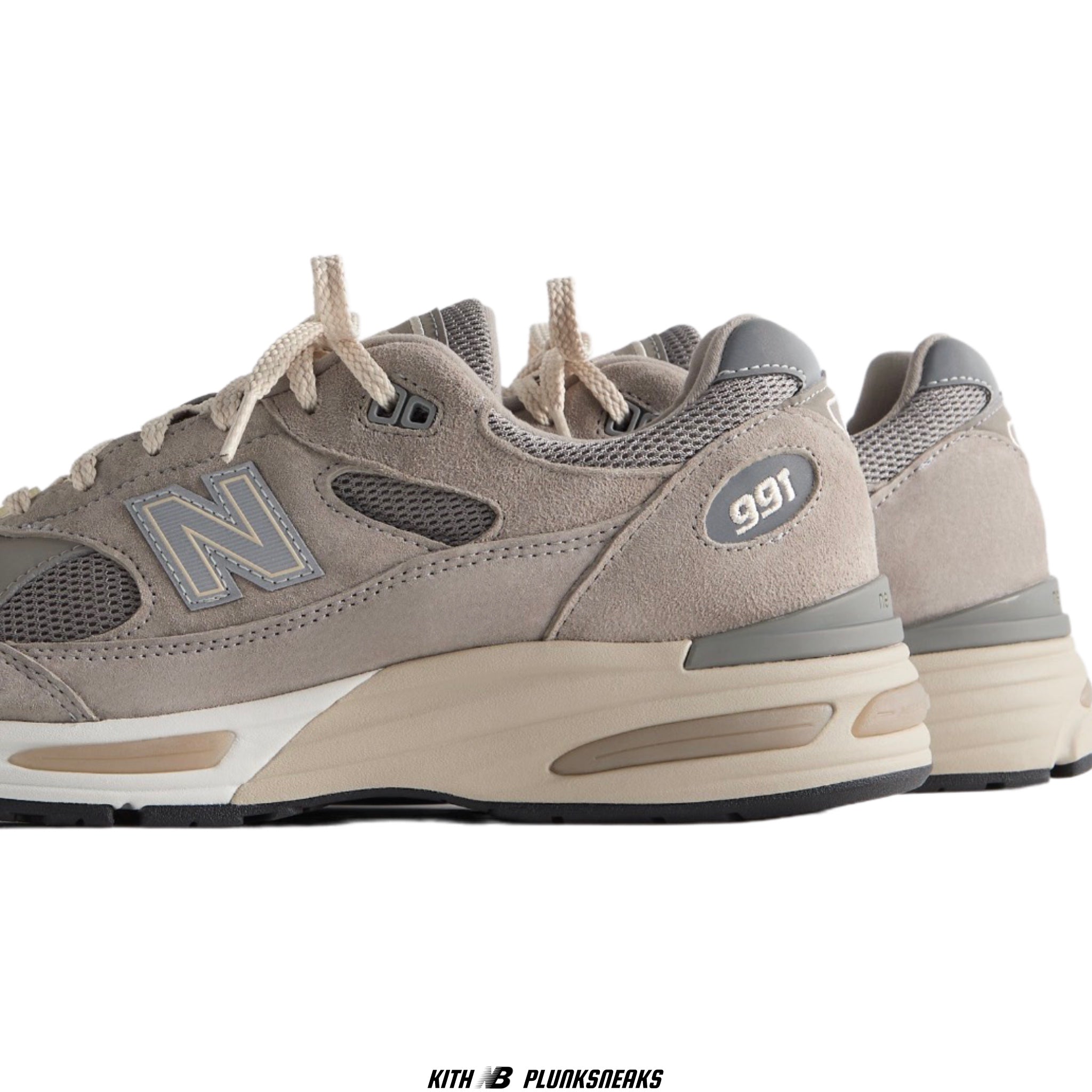Kith 101 New Balance 991v2 MiUK Moonrock 2026