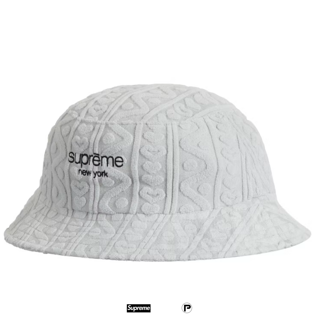 Supreme Terry Pattern Crusher Bucket Hat 2023 (USED)